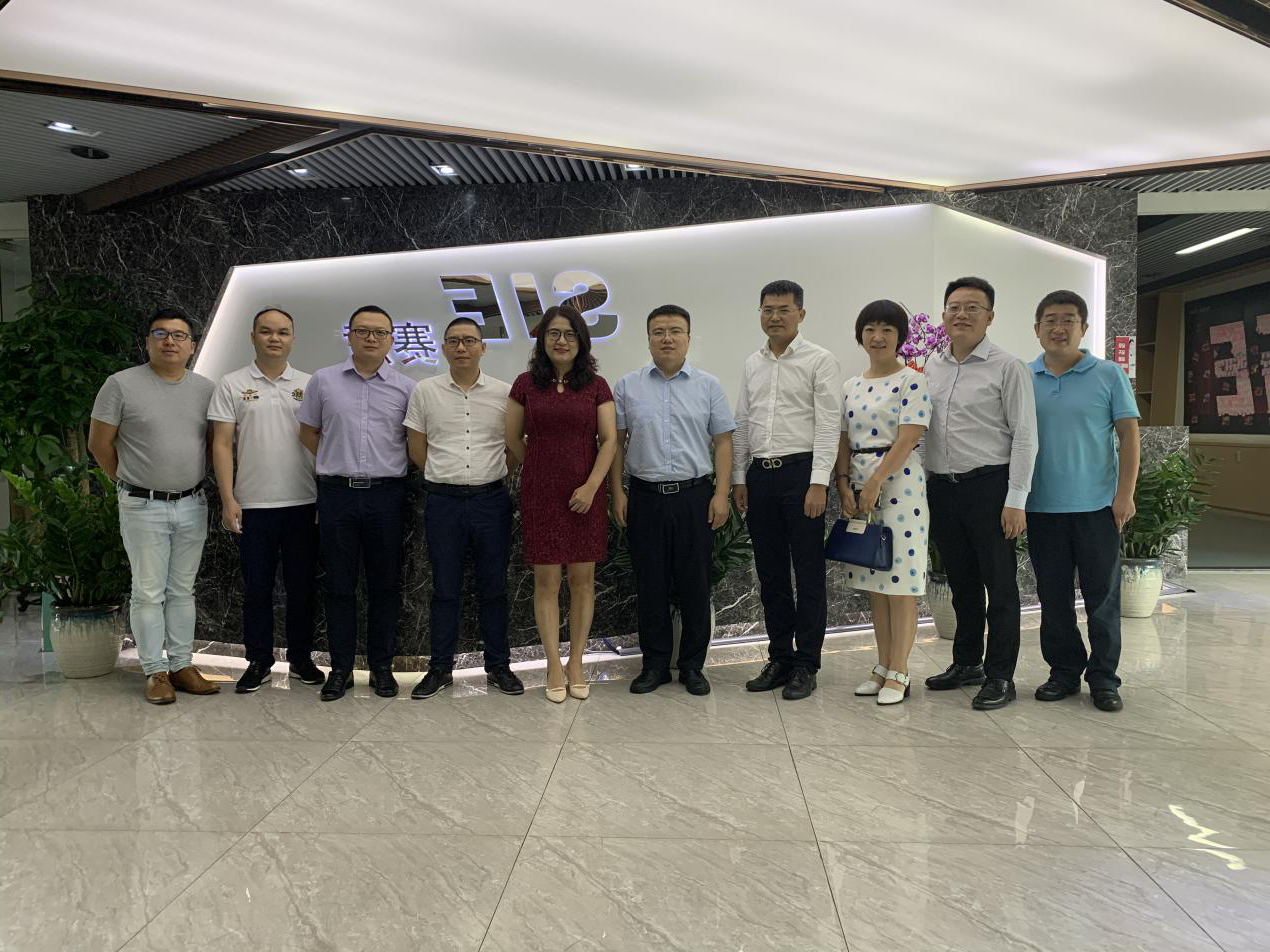 A delegation led by the Luzhou Municipal Government Visited Saiyi Information for Inspection